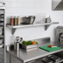 Thumbnail image #2 for Advance Tabco Special Value Series Wall-Mounted Stainless Steel Shelf, 48
