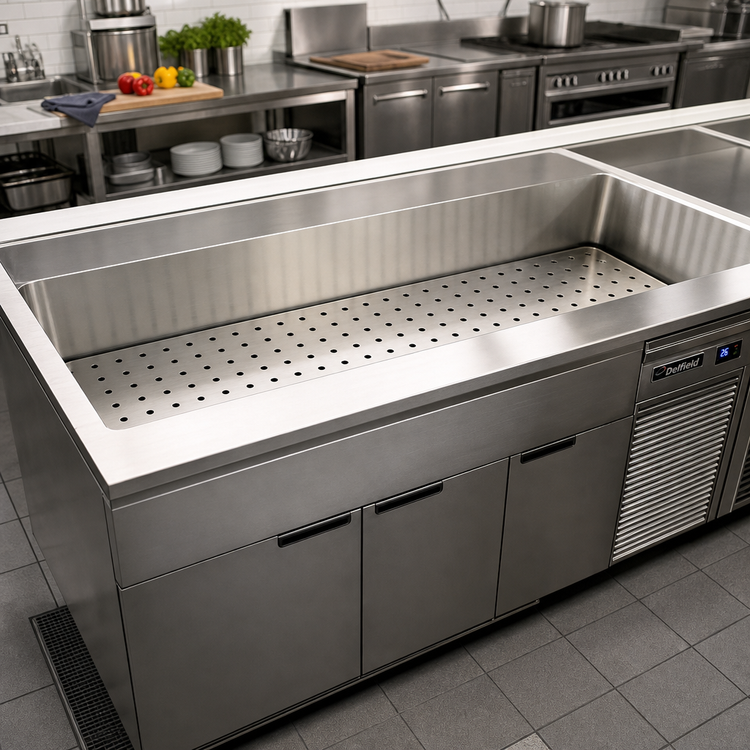 Product image #2 for 4-Series Signature Server Perforated False Bottom for 74-Inch Hot/Cold Station