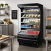 Thumbnail image #3 for Turbo Air Vertical Open Display Merchandiser, 14.4 Cu. Ft., Self-Contained, 39-1/8 in. W x 27 in. D x 78 in. H