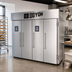 Thumbnail image #2 for Doyon KDP33 Knockdown Roll-In Three-Section Stainless Steel Proofer Cabinet