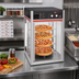 Thumbnail image #2 for Hatco Flav-R-Savor 2-Door Countertop Hot Food Holding and Display Cabinet with 4-Tier Rotating Circle Rack