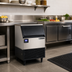 Thumbnail image #2 for Maxx Ice Digital Undercounter Half Dice Ice Maker With 75 lb Built-In Bin, Air-Cooled