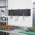 Thumbnail image #3 for Cambro Camshelving 48-Inch Wall-Mounted Shelf Extender Utensil Hanger Kit