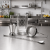 Thumbnail image #2 for Barfly 4-Piece Stainless Steel Cocktail Mixing Set with 17 oz Mixing Glass