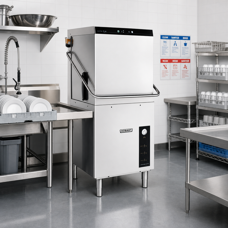 Product image #2 for Hobart Centerline CDL Chemical Sanitizing Door-Type Dishwasher