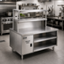 Thumbnail image #2 for Randell Modular Chef Service Counter Right Section With Breaker Panel, 37-1/2 Inch Stainless Steel