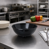 Thumbnail image #3 for Dallas Ware® 14 oz Black Melamine Nappie Bowl