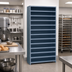 Thumbnail image #2 for Quantum Heavy-Duty Closed Wire Shelving Unit, 36 x 18 x 75 Inches, 13 Shelves