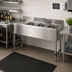 Thumbnail image #2 for Advance Tabco Special Value Series 3-Compartment Stainless Steel Bar Sink with Left Drainboard and Splash-Mount Faucet, 48 x 18 Inches