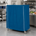 Thumbnail image #2 for Metro 48 x 21 x 74 Inch Queen Mary & Banquet Cart Cover, Uncoated Nylon, Mariner Blue