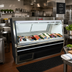 Thumbnail image #2 for Howard-McCray 34N Series 72-Inch Self-Contained Fish/Poultry Service Case with Straight Glass Front and LED Lighting