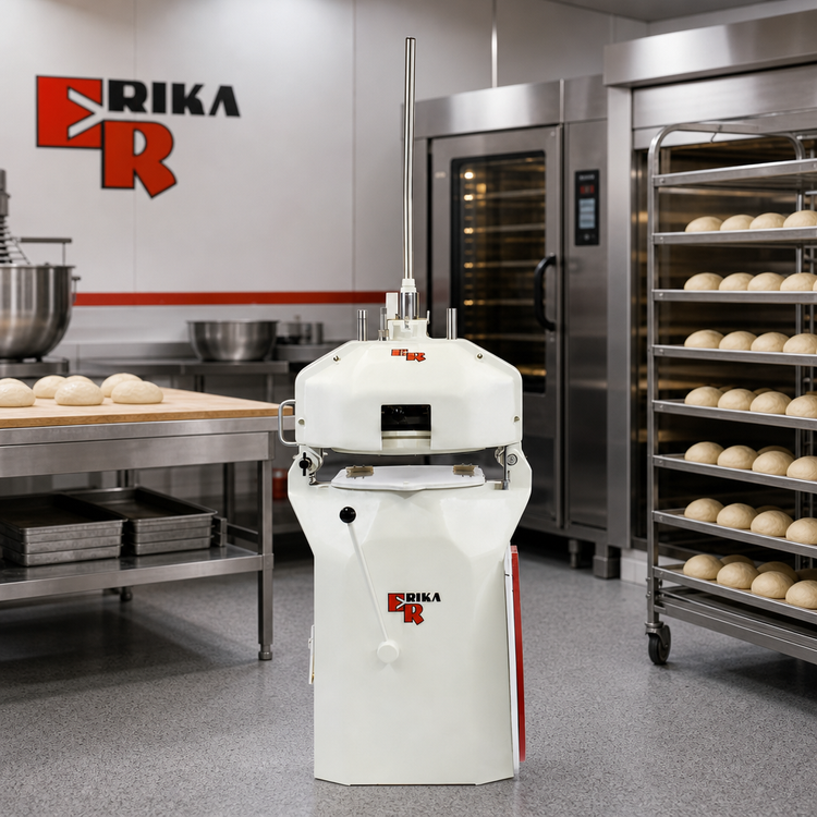 Product image #2 for Erika Record ER-6/151-RH SEMI RH Semi-Automatic 15-Part Dough Divider/Rounder