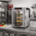 Thumbnail image #3 for Metro HotBlox™ Wide 8-Pan Pass-Thru Insulated Holding Cabinet, Digital Touchscreen, Clear Front and Rear Doors, Countertop/Stacking