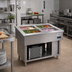 Thumbnail image #2 for Delfield LiquiTec 8186-EFP 6-Pan Drop-In Self-Contained Eutectic Cold Food Well