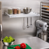 Thumbnail image #3 for New Age 2030HD Adjust-A-Shelf Heavy-Duty Wall-Mounted Aluminum Shelf, 30 x 20 Inches