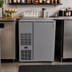 Thumbnail image #2 for Glastender C1FB32 One-Zone Front-Serviced Bar Profile Back Bar Cooler, 32 Inch, 1-Section