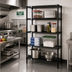 Thumbnail image #2 for Quantum Stationary Wire Shelving Starter Kit, 60