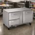 Thumbnail image #2 for Victory VUFD60HC-2 V-Core™ 60 Inch Two-Section Undercounter Freezer with One Door and Two Drawers