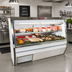 Thumbnail image #2 for Howard-McCray 34N Series 120-Inch Remote Double Duty Deli Meat & Cheese Service Case, Stainless Steel, LED Lit Shelf