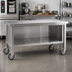 Thumbnail image #2 for Eagle Group Director's Choice 36-Inch Removable Louvered Stainless Steel Undershelf