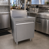 Thumbnail image #2 for Glastender Underbar Drainboard Cabinet Base with Hinged Door, 24 x 19 Inches, Stainless Steel