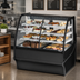 Thumbnail image #3 for True Dual-Zone Dry/Refrigerated Full-Service Display Merchandiser, 48-1/4 Inch, Curved Glass Front, Self-Contained
