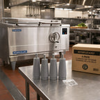 Thumbnail image #2 for Hoshizaki LP-6 LEG 4-Pack 6-Inch Stainless Steel Support Legs for Braising Pan and Tilt Skillet