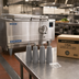Thumbnail image #2 for Hoshizaki 4-Pack 6-Inch Stainless Steel Leg Package for Braising Pan & Tilt Skillet