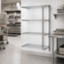 Thumbnail image #2 for Eagle Group 4-Tier Add-On Wire Shelving Unit, 48W x 24D x 74H, Stainless Steel Finish