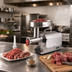 Thumbnail image #2 for Weston Pro Series #12 Electric Meat Grinder and Sausage Stuffer, 1 HP, Stainless Steel