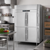 Thumbnail image #2 for Victory UltraSpec Two-Section Shallow Depth Reach-In Freezer with Half-Height Solid Hinged Doors, 41.35 Cu. Ft.