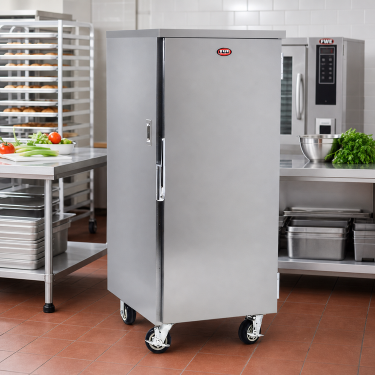 Product image #2 for FWE Undercounter Insulated Non-Heated Enclosed Transport Cabinet with 5 Universal Tray Slides