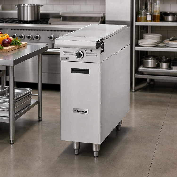 Product image #2 for Garland Master Series 17-Inch Gas Even Heat Hot Top Range Attachment with Storage Base