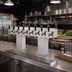 Thumbnail image #2 for Perlick Extra High Back-to-Back Bridge Tee Countertop Glycol-Cooled Draft Beer Tower, 24 Faucets, Stainless Steel