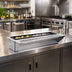 Thumbnail image #2 for Glastender DI-MDR30 Drop-In Stainless Steel Mixology Well & Drink Rail, 30-Inch Wide