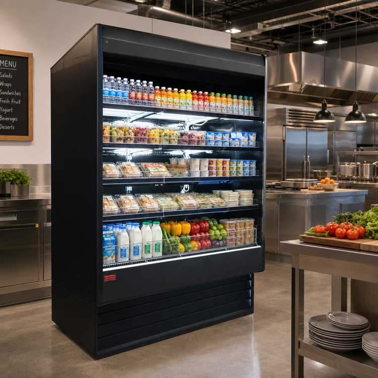 Product image #2 for Howard-McCray 35E Series 63-Inch Multi-Purpose Open Merchandiser Open-Air Cooler