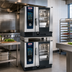 Thumbnail image #2 for RATIONAL iCombi Pro Combi-Duo Double-Stack Combi Oven, 6-Half Size + 6-Half Size, Natural Gas, 208/240V, 1-Phase