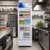 Thumbnail image #3 for KoolMore Single-Section White Glass Door Merchandiser Refrigerator with Bottom-Mounted Refrigeration