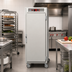 Thumbnail image #2 for Metro C5 6 Series Full-Height 1-Section Insulated Mobile Heated Holding Cabinet with Solid Doors and Universal Slides, 120V