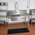 Thumbnail image #2 for John Boos Pro-Bowl 96-Inch Straight Soiled Dishtable with Pre-Rinse Sink Bowl, Right-to-Left Operation