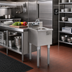 Thumbnail image #2 for Eagle 1800 Series Underbar Modular Hand Sink Unit, Side-To-Side Add-On, 12 x 20 Inch