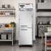 Thumbnail image #2 for Continental Refrigerator 1FNSSHD One-Section Half-Height Door Reach-In Freezer