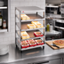 Thumbnail image #2 for Hatco Glo-Ray® Countertop Pass-Thru Pizza Warmer with Four Slanted Shelves, 24 x 18 Inch, 1920 Watts