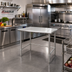 Thumbnail image #2 for Eagle Deluxe Series 48-Inch x 30-Inch Stainless Steel Work Table with Tubular Stainless Steel Base