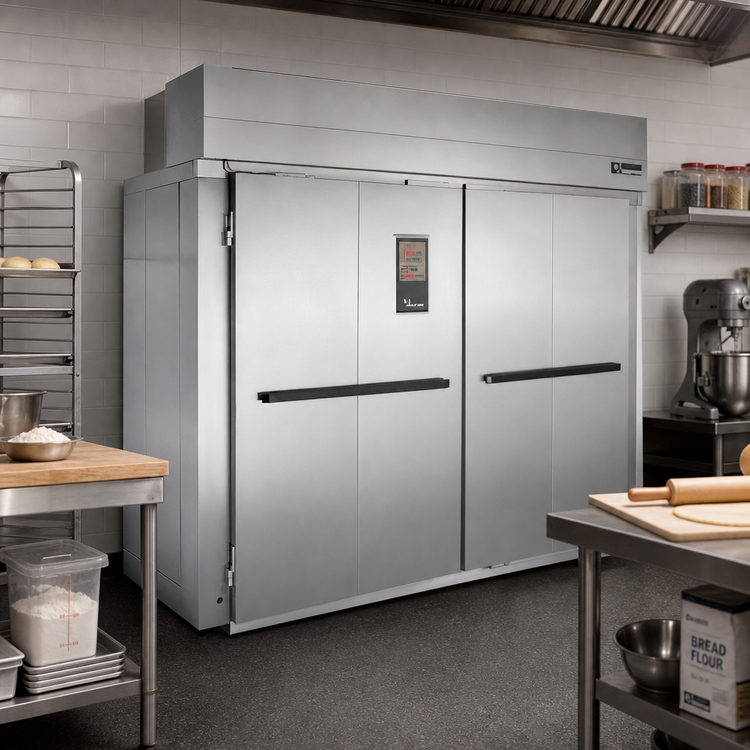 Product image #2 for Baxter PW3S Triple-Wide Roll-In Proofer Cabinet, 40.5-Inch Deep, 2-Door, Floorless, Stainless Steel