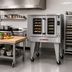 Thumbnail image #2 for Southbend Platinum Standard Depth Single Deck Electric Convection Oven, 11 kW, Touchscreen Controls, Dependent Doors, Ventless