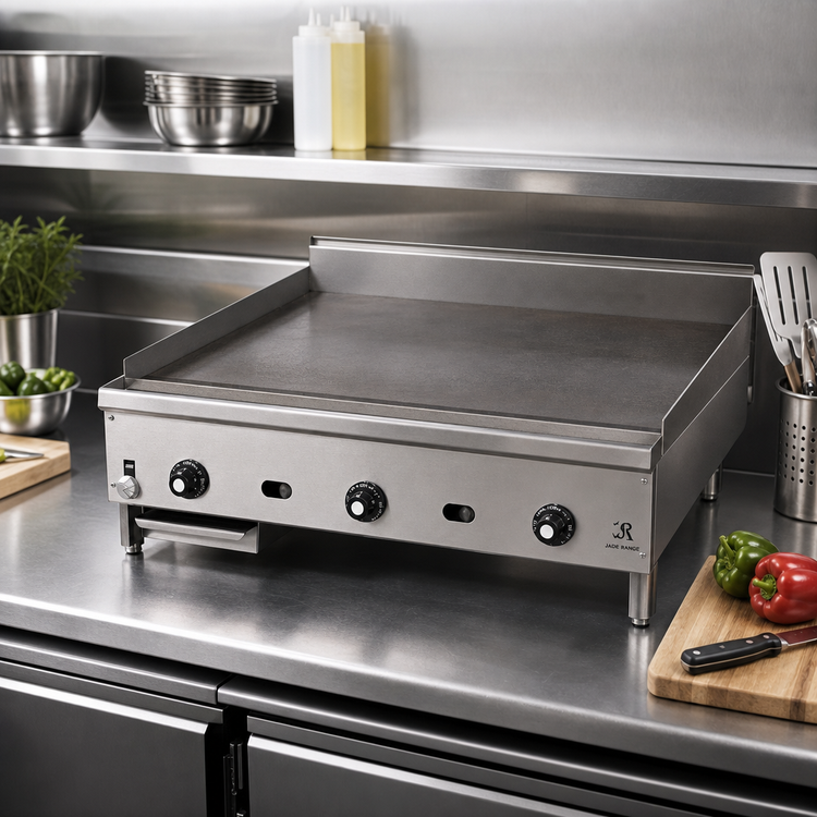 Product image #2 for Jade Range JGT-2436 Supreme 36" Countertop Gas Griddle with 1" Thick Plate