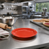 Thumbnail image #3 for Sierrus™ 6-1/2 Inch Round Red Melamine Narrow Rim Pie Plate