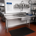 Thumbnail image #2 for Spec-Master Straight Soiled Dishtable with Pre-Rinse Sink, 96 Inch x 30 Inch, Left-to-Right Operation