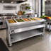 Thumbnail image #2 for Thurmaduke TWHF-74SS 74-Inch Mobile Electric 5-Well Waterless Food Warmer
